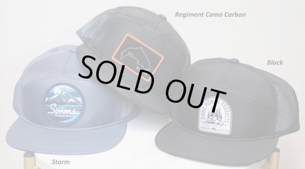 画像1: Simms 7 Panel TECH TRUCKER  (1)
