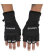 画像2: SIMMS FS HALF FINGER MITT   Black  (2)