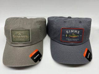 SIMMS　ワックスドキャンバス　キルテッドキャップ　カーボン　フリーサイズ Simms Dad Cap | Simms | マーヴェリック / Maverick