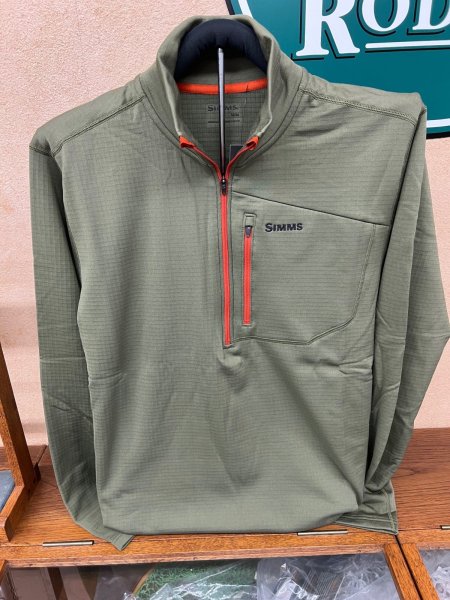 画像1: SIMMS  Thermal 1/4   zip  top    parkstone  Mサイズ (1)