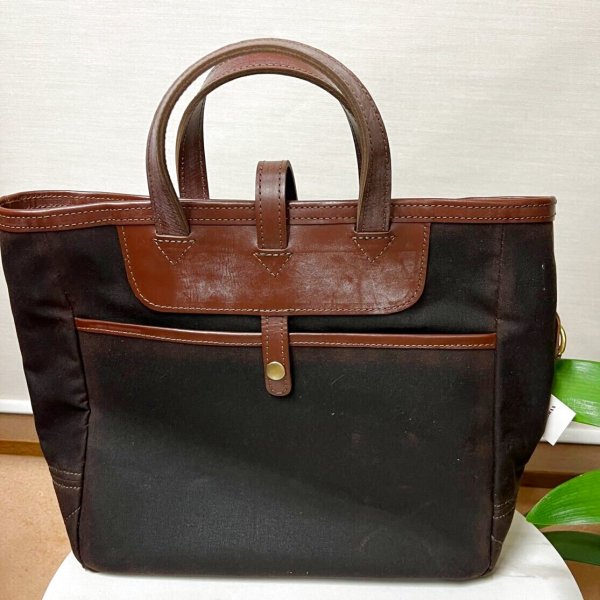 画像1: Akira  TOTE BAG    Waxed  Cottons (1)