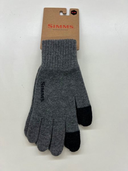 画像1: simms wool full finger glove (1)