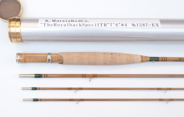 画像1: K. Murata Rod     Royalback Special  TR     7'6"  #4   3P  2Tip    (1)