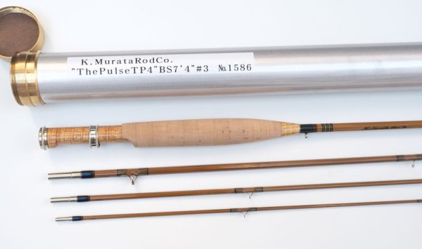 画像1: K. Murata Rod     The Pulse  TP4    7'4"  #3   4P  1Tip (1)