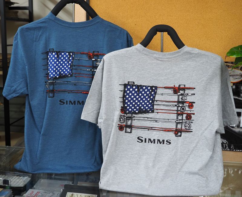 SIMMS USA SLACKER TIDE T-SHIRT  